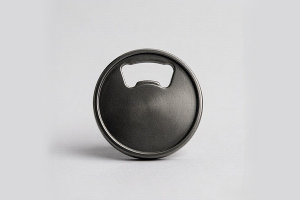 Bottle opener challenge coin